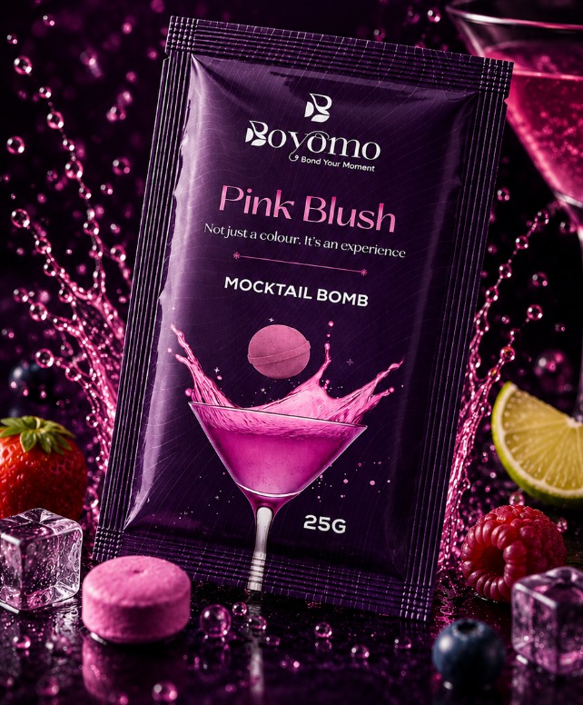 Pink Blush Mocktail Bomb